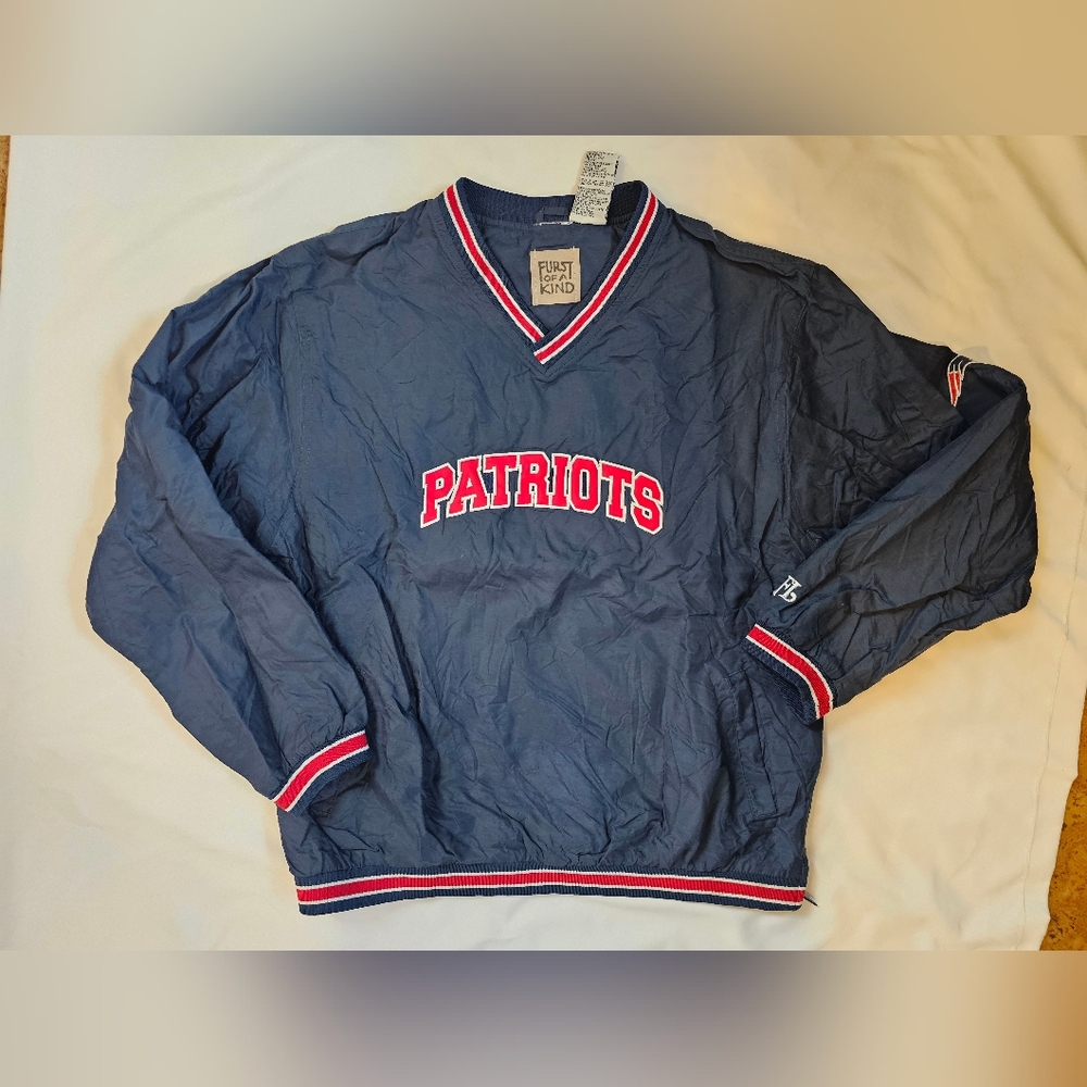 Vintage New England Patriots Womens Pullover - XL 18/20